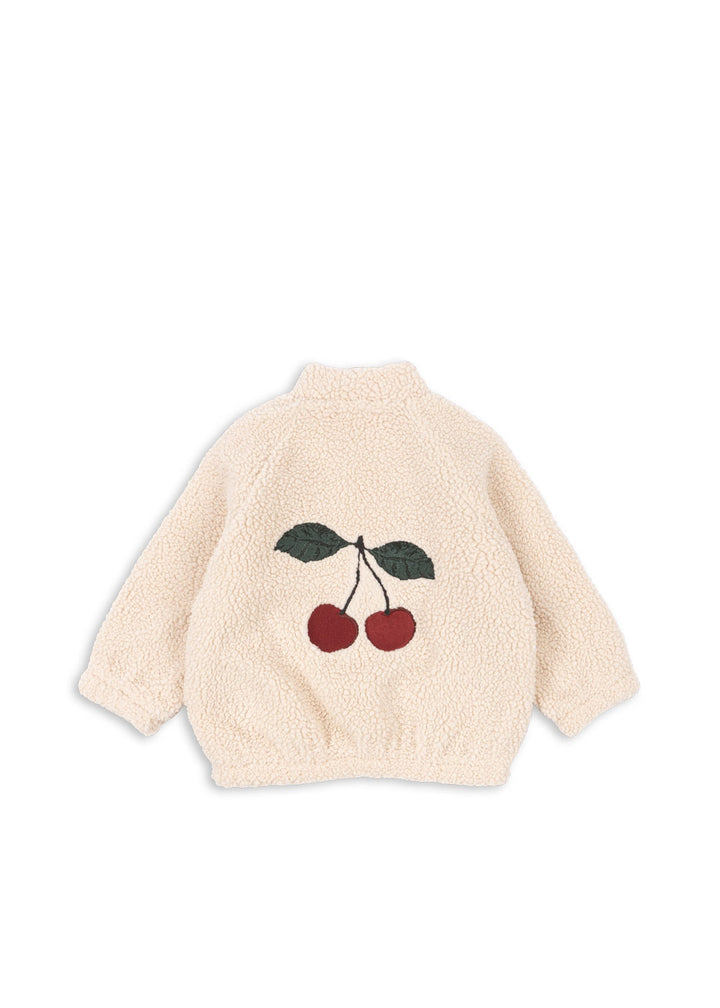 [Konges slojd] Jazz Teddy Bomber Jacket - Sand Dollar