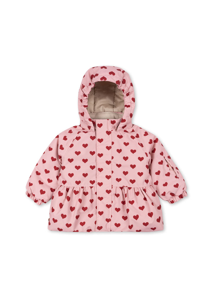 [Konges slojd] Mismou Frill Snow Jacket - Amour Pink