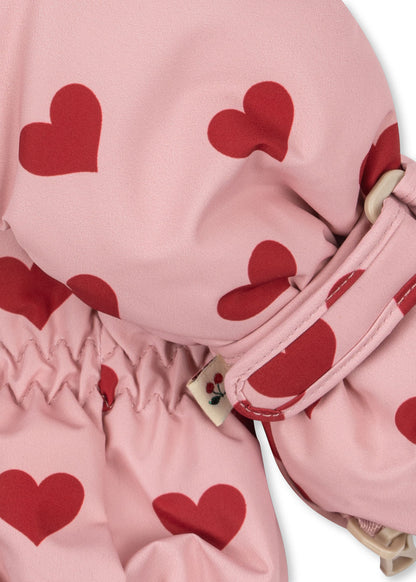 [Konges slojd] Nohr Snow Mittens - Amour Pink
