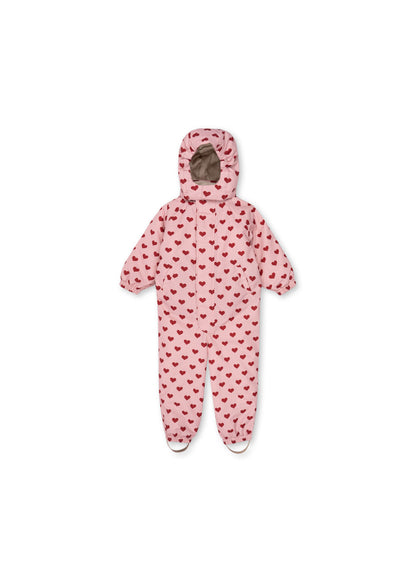 [Konges slojd] Nohr Snowsuit Print - Amour Pink
