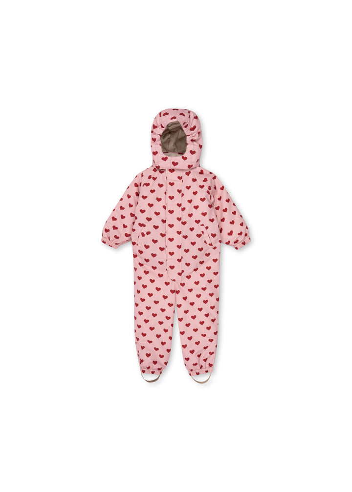 [Konges slojd] Nohr Snowsuit Print - Amour Pink