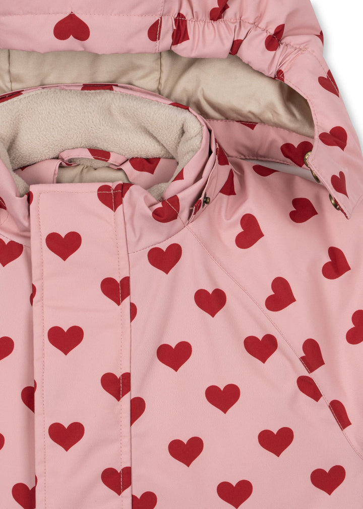 [Konges slojd] Nohr Snowsuit Print - Amour Pink