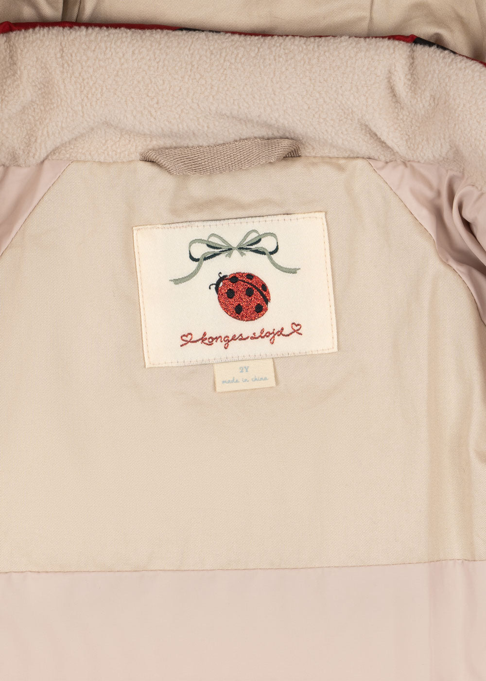 [Konges slojd] Nuka Ladybug Jacket - Lady Dot