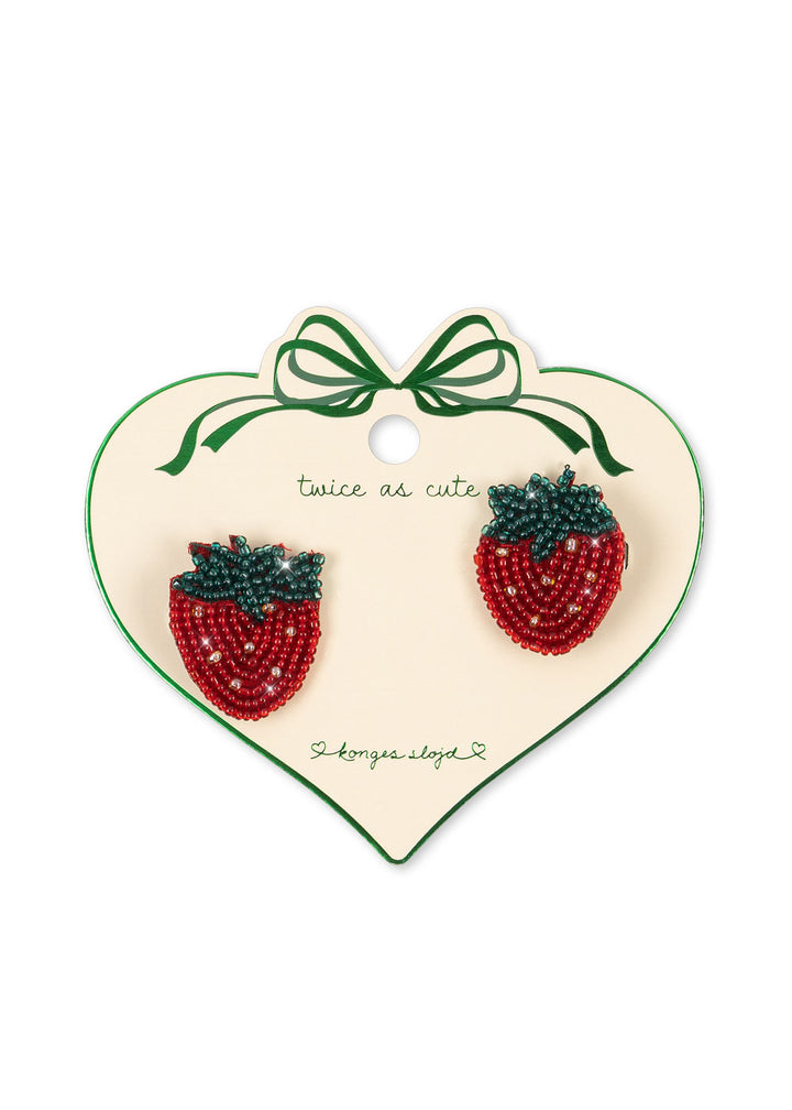 [Konges Slojd] 2pack Strawberry Hair Clip