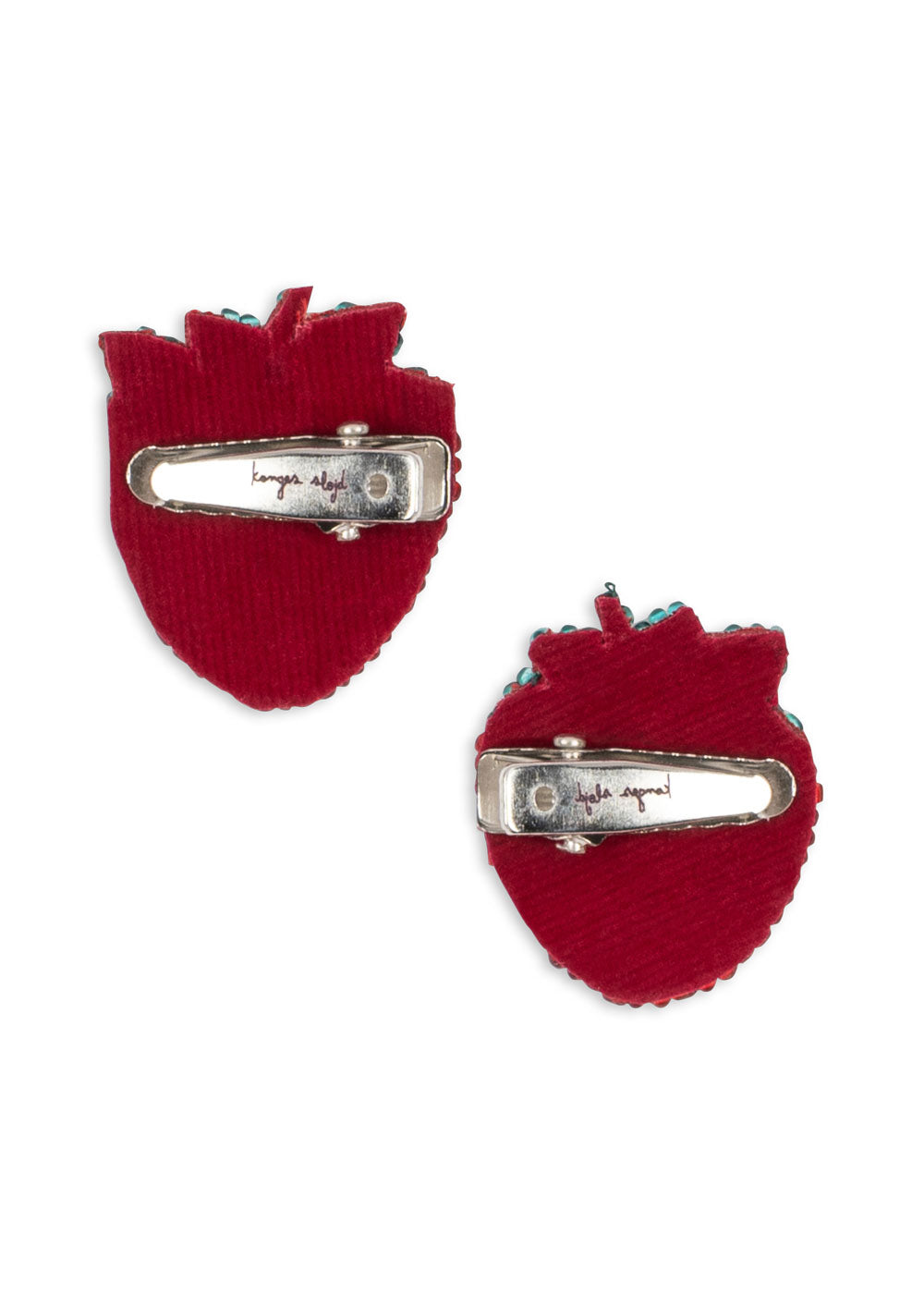 [Konges Slojd] 2pack Strawberry Hair Clip