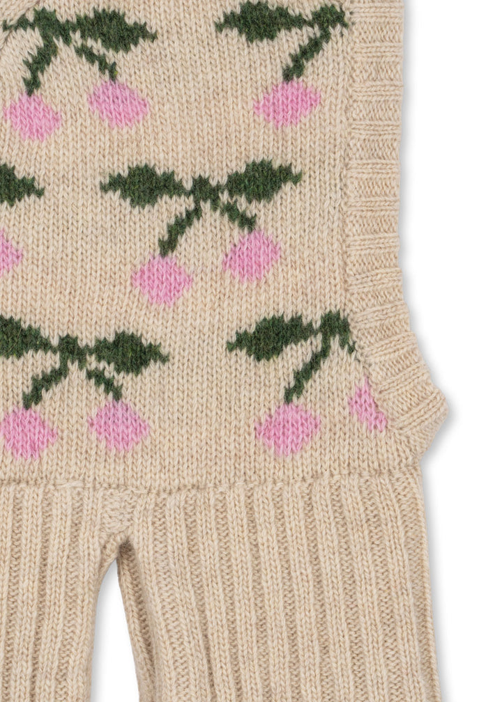 [Konges slojd] Belou Knit Balaclava - Cherry