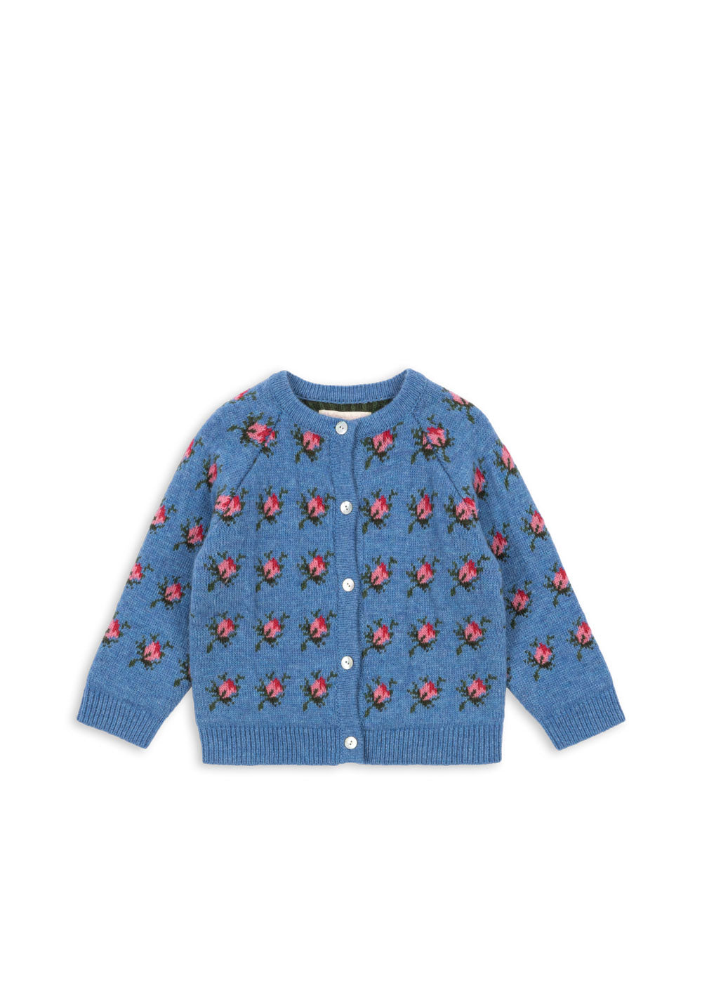 [Konges slojd]Belou Knit Collar Cardigan - Rosie Shade