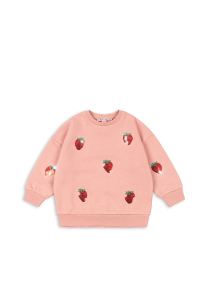 [Konges slojd] Lou Sequin Sweat Shirt - Mellow Rose