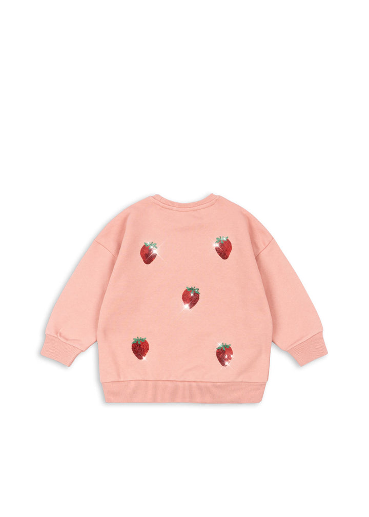 [Konges slojd] Lou Sequin Sweat Shirt - Mellow Rose