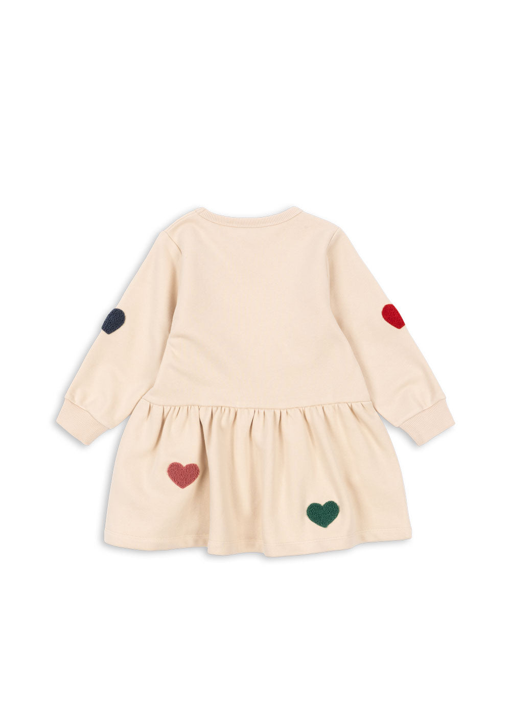 [Konges slojd] Lou Terry Sweat Dress - Multi Heart