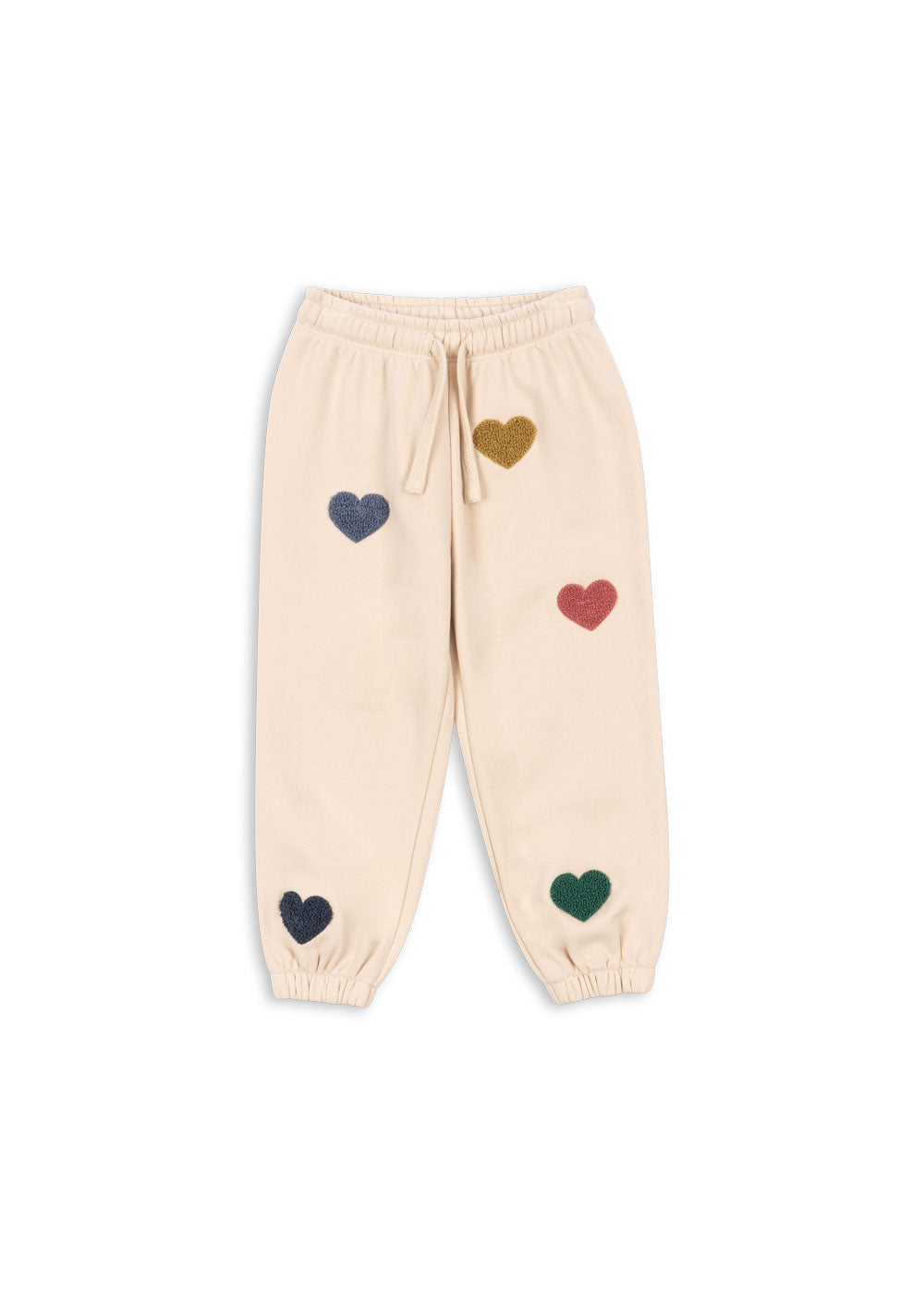 [Konges slojd] Lou Terry Sweat Pants - Multi Heart