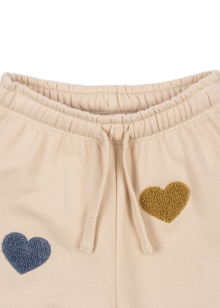 [Konges slojd] Lou Terry Sweat Pants - Multi Heart
