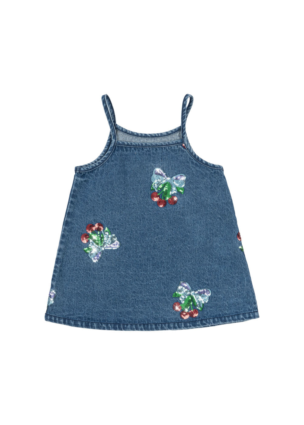 [Konges slojd] Magot Sequin Strap Dress GOTS - Amarena Sequin