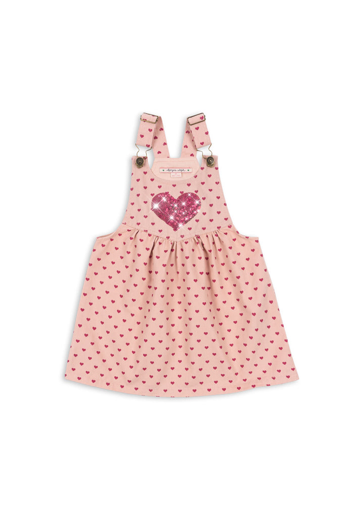 [Konges slojd] Nola Sequin Spencer Dress GOTS - Berry Coeur