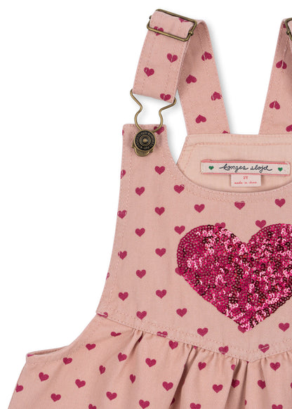 [Konges slojd] Nola Sequin Spencer Dress GOTS - Berry Coeur