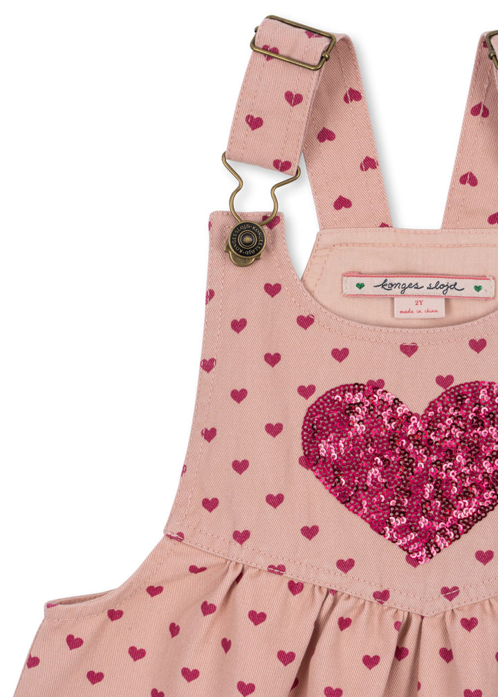 [Konges slojd] Nola Sequin Spencer Dress GOTS - Berry Coeur