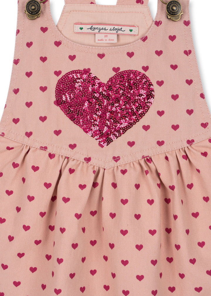[Konges slojd] Nola Sequin Spencer Dress GOTS - Berry Coeur