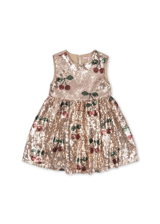 [Konges slojd] Starla Sequin Dress - Ma Grande Cerise