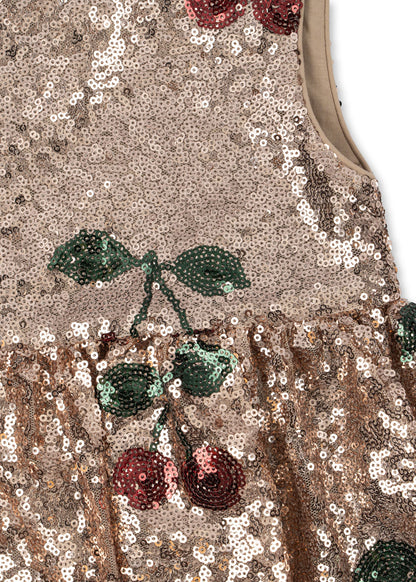[Konges slojd] Starla Sequin Dress - Ma Grande Cerise