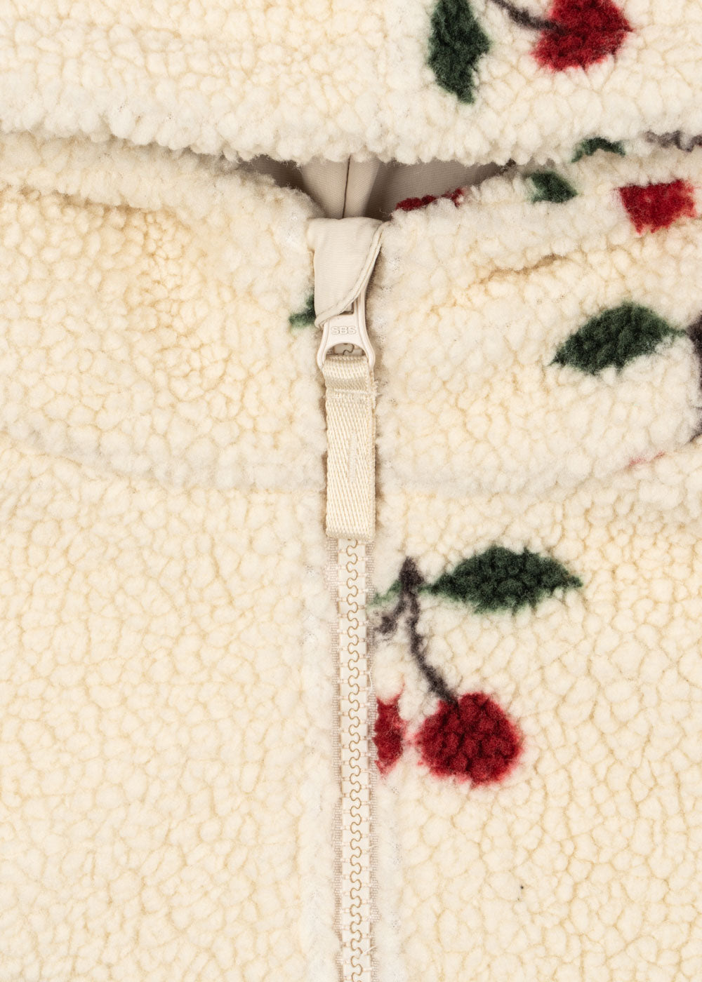 [Konges slojd] Jody Teddy Hoodie Jacket - Ma Grande Cerise