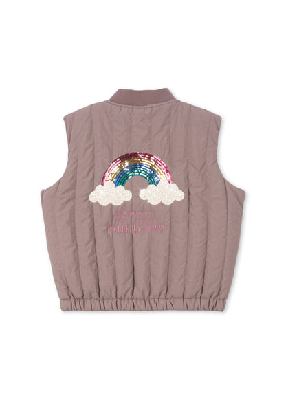 [Konges slojd] Juno Sequin Vest - Twilight Mauve