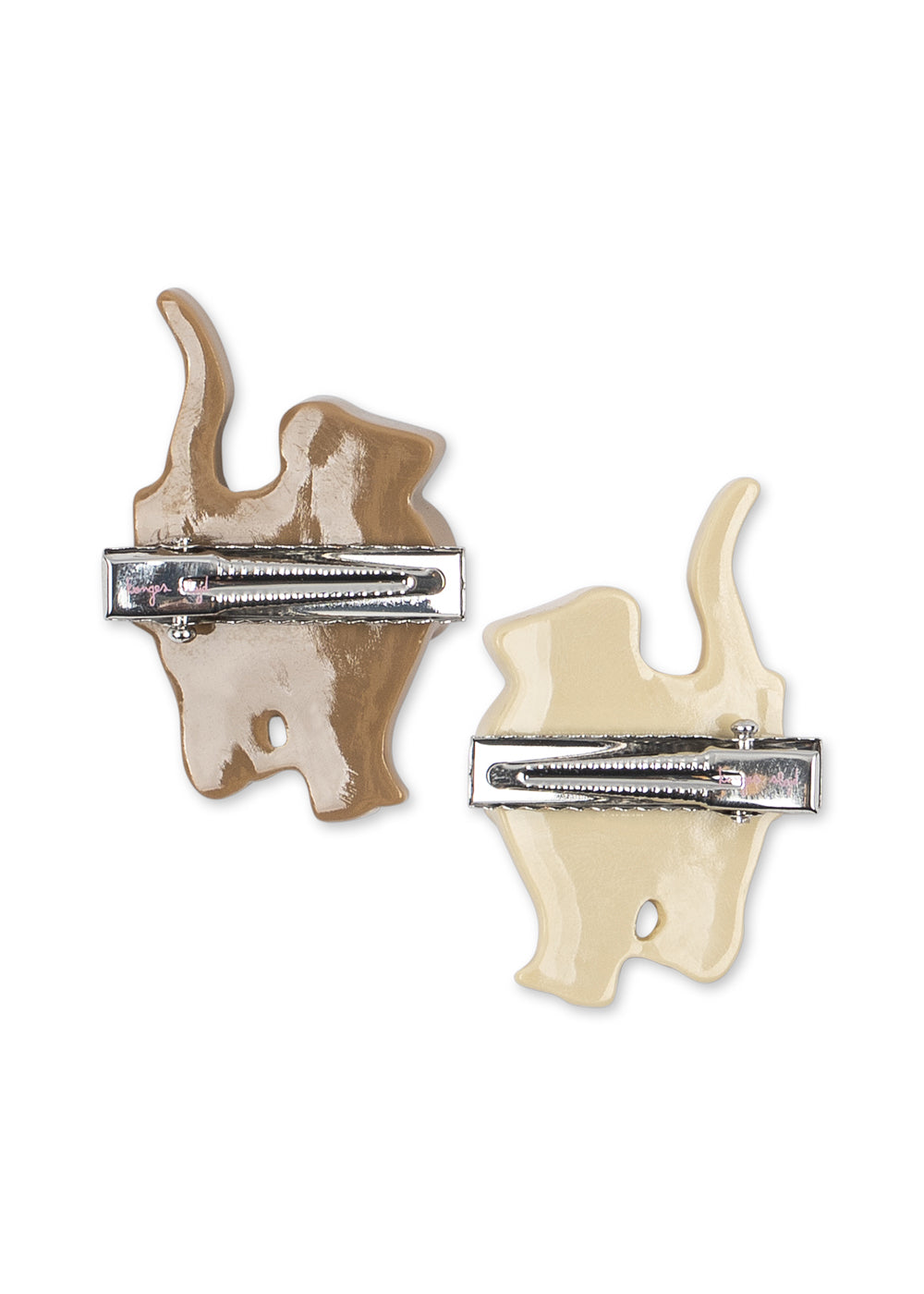 [Konges Slojd]2Pack Kitten Hair Clip -Bow Kitty