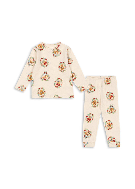 [Konges slojd] Basic Blouse / Pants Set GOTS - Deer Diary