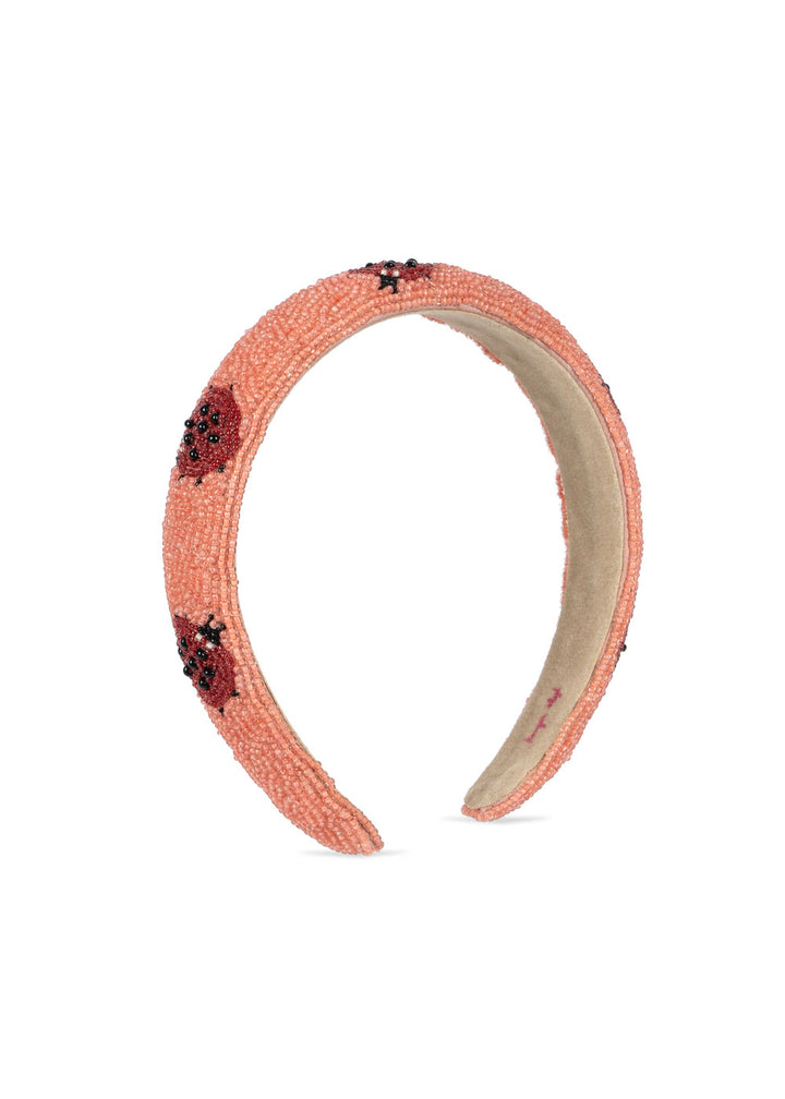 [Konges slojd] Beaded Hairbrace - Ladybug