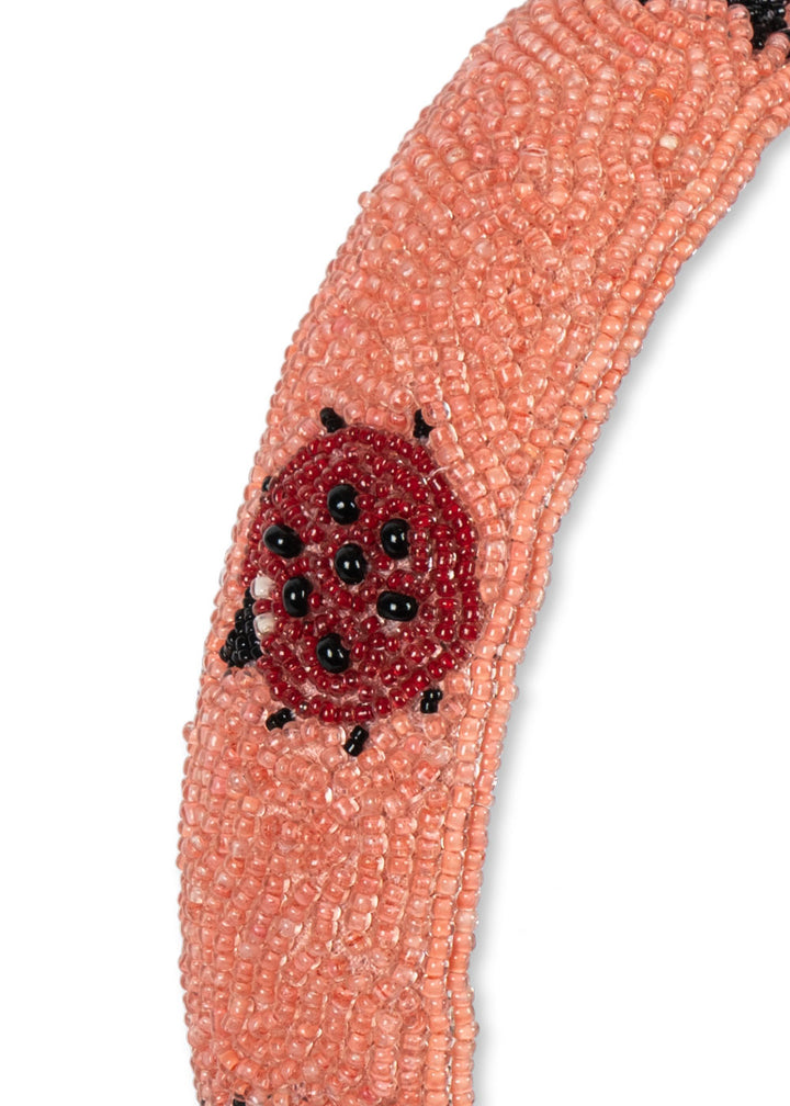 [Konges slojd] Beaded Hairbrace - Ladybug