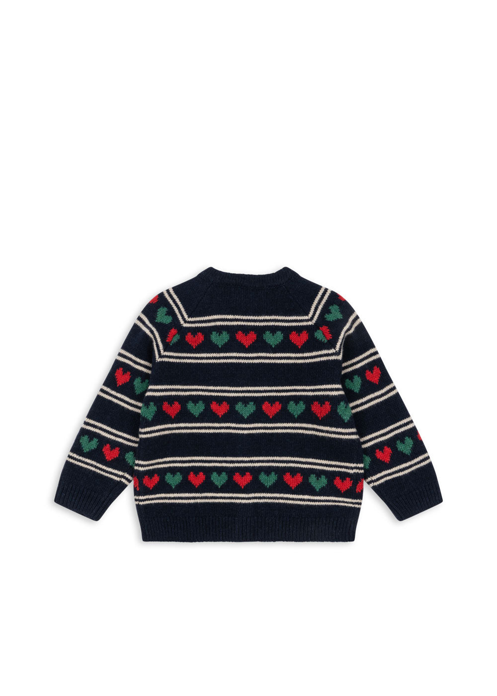 [Konges slojd] Belou Knit Collar Cardigan - Heart