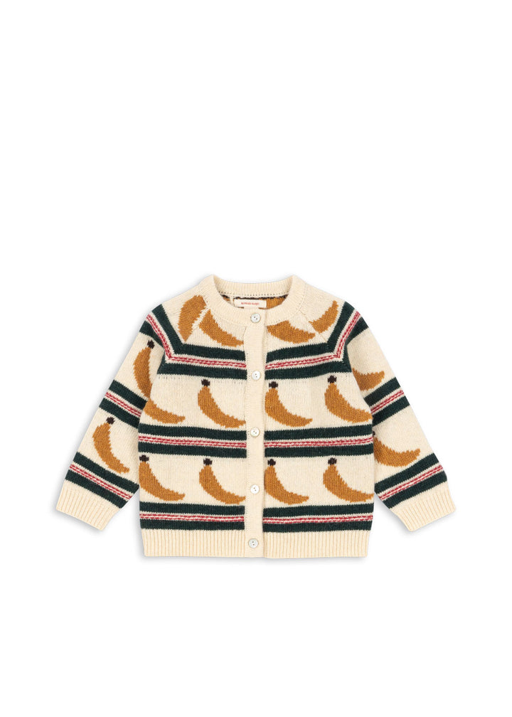 [Konges slojd]Billi Knit Cardigan - Banana
