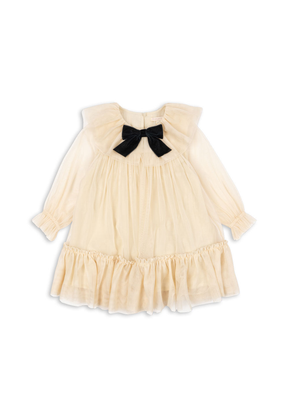[Konges slojd] Bow Dress - Parchment