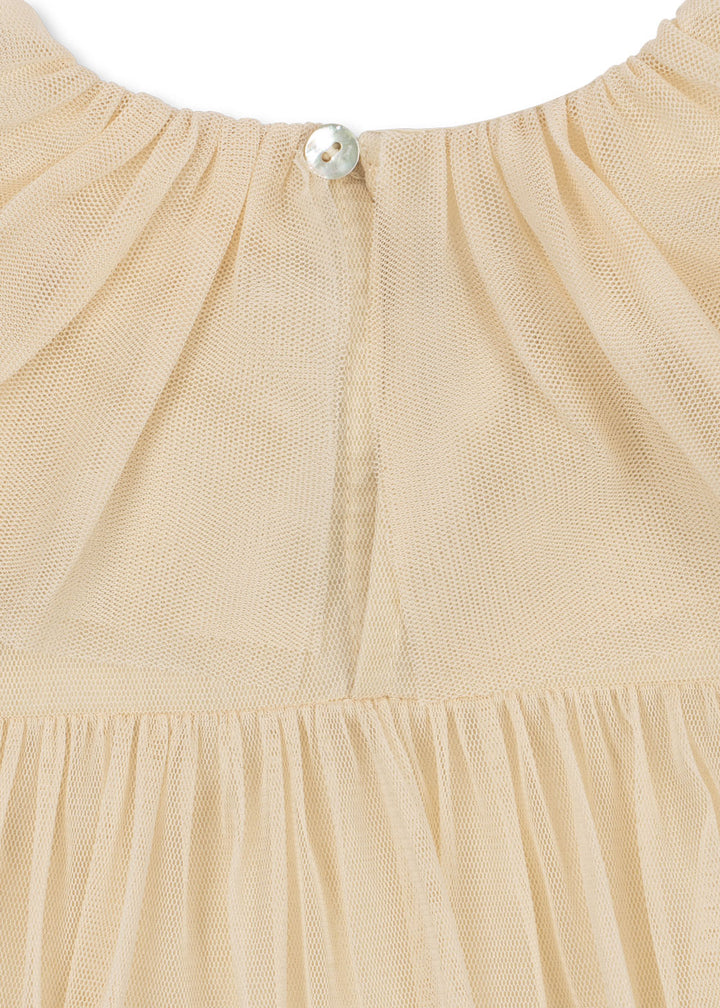 [Konges slojd] Bow Dress - Parchment