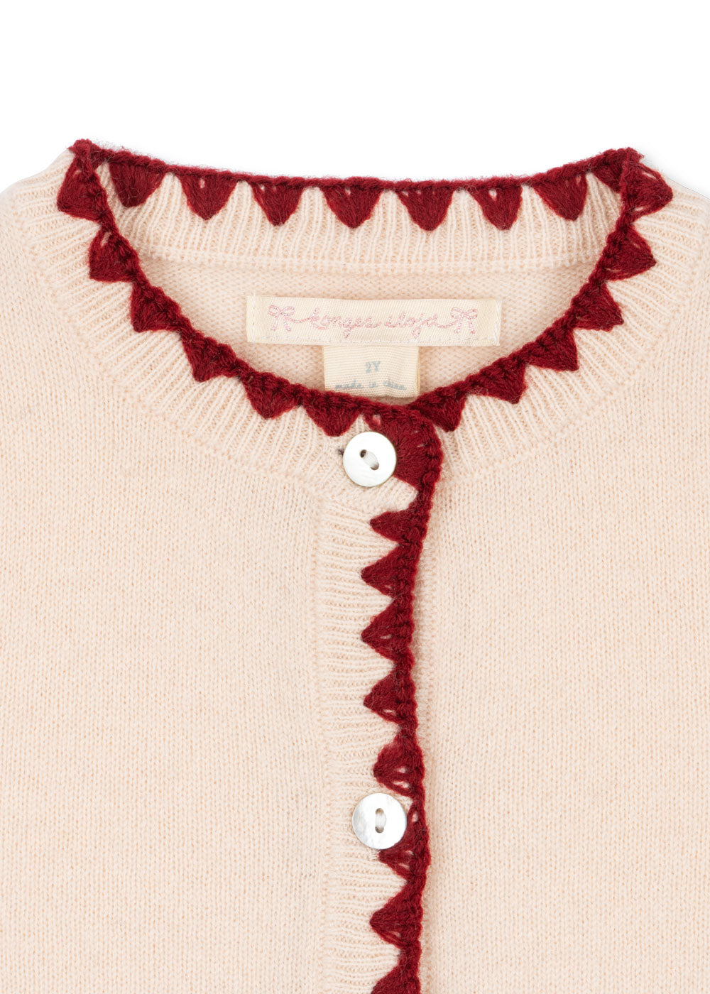 [Konges slojd] Collette knit Cardigan - Off White