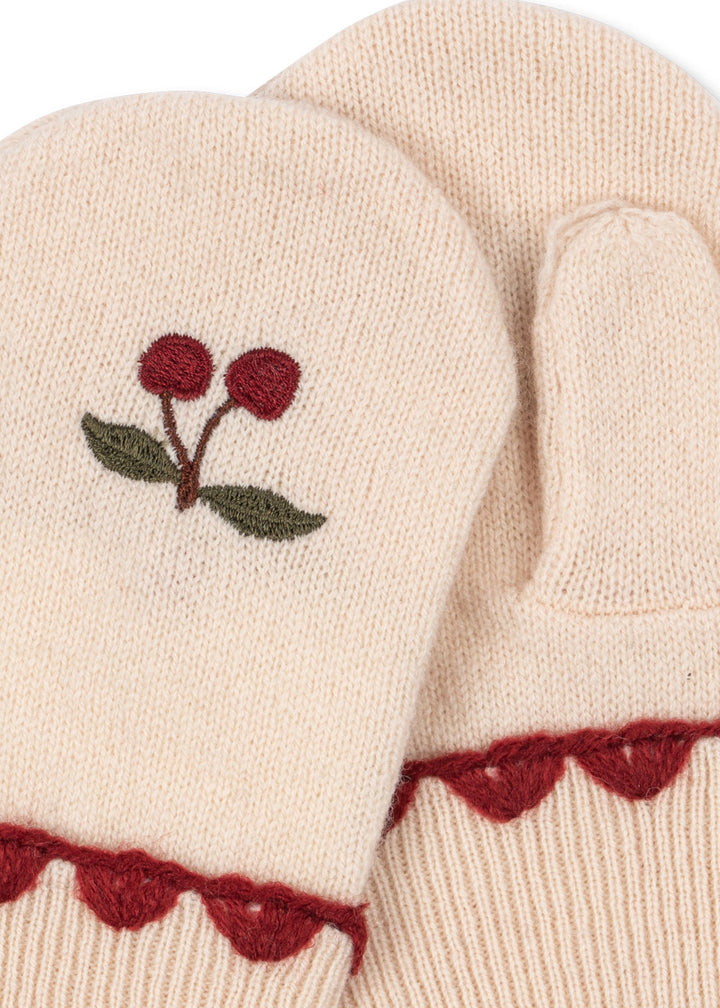 [Konges slojd] Collette Mittens- Off White