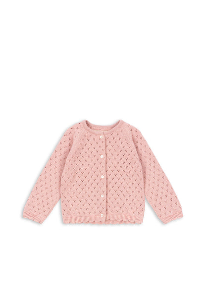 [Konges slojd] Hannah Cardigan - Mellow Rose