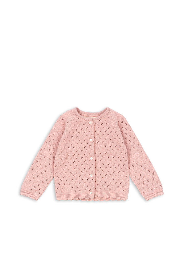 [Konges slojd] Hannah Cardigan - Mellow Rose