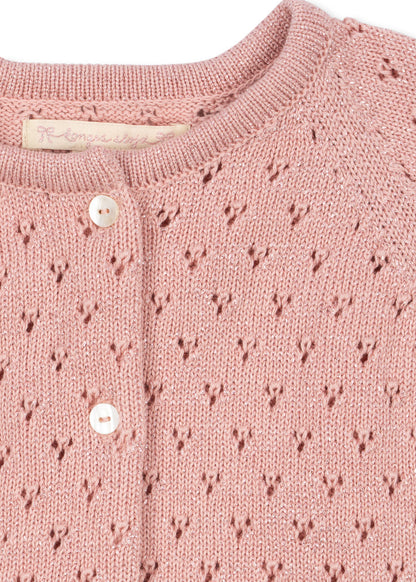 [Konges slojd] Hannah Cardigan - Mellow Rose