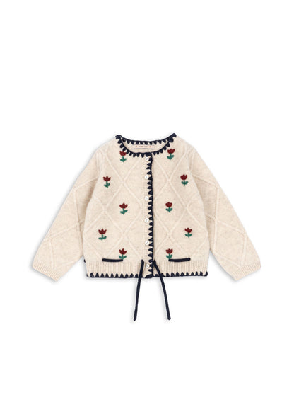 [Konges slojd] Iska Cardigan - Tap Shoe