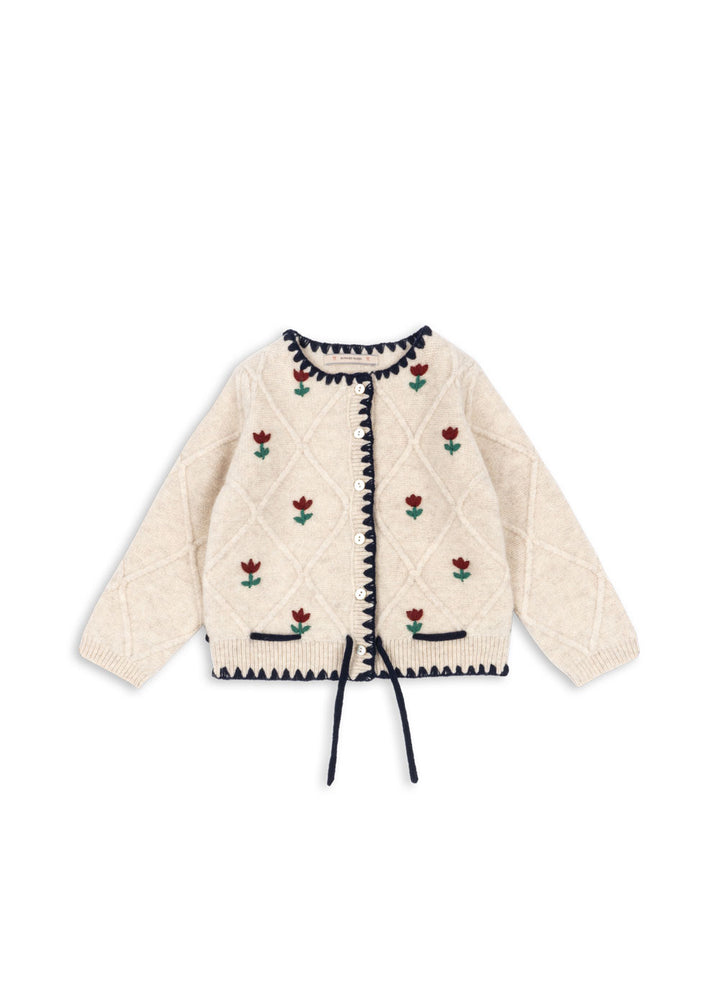 [Konges slojd] Iska Cardigan - Tap Shoe