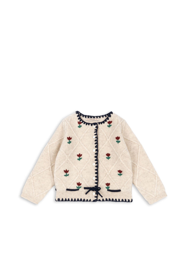 [Konges slojd] Iska Cardigan - Tap Shoe
