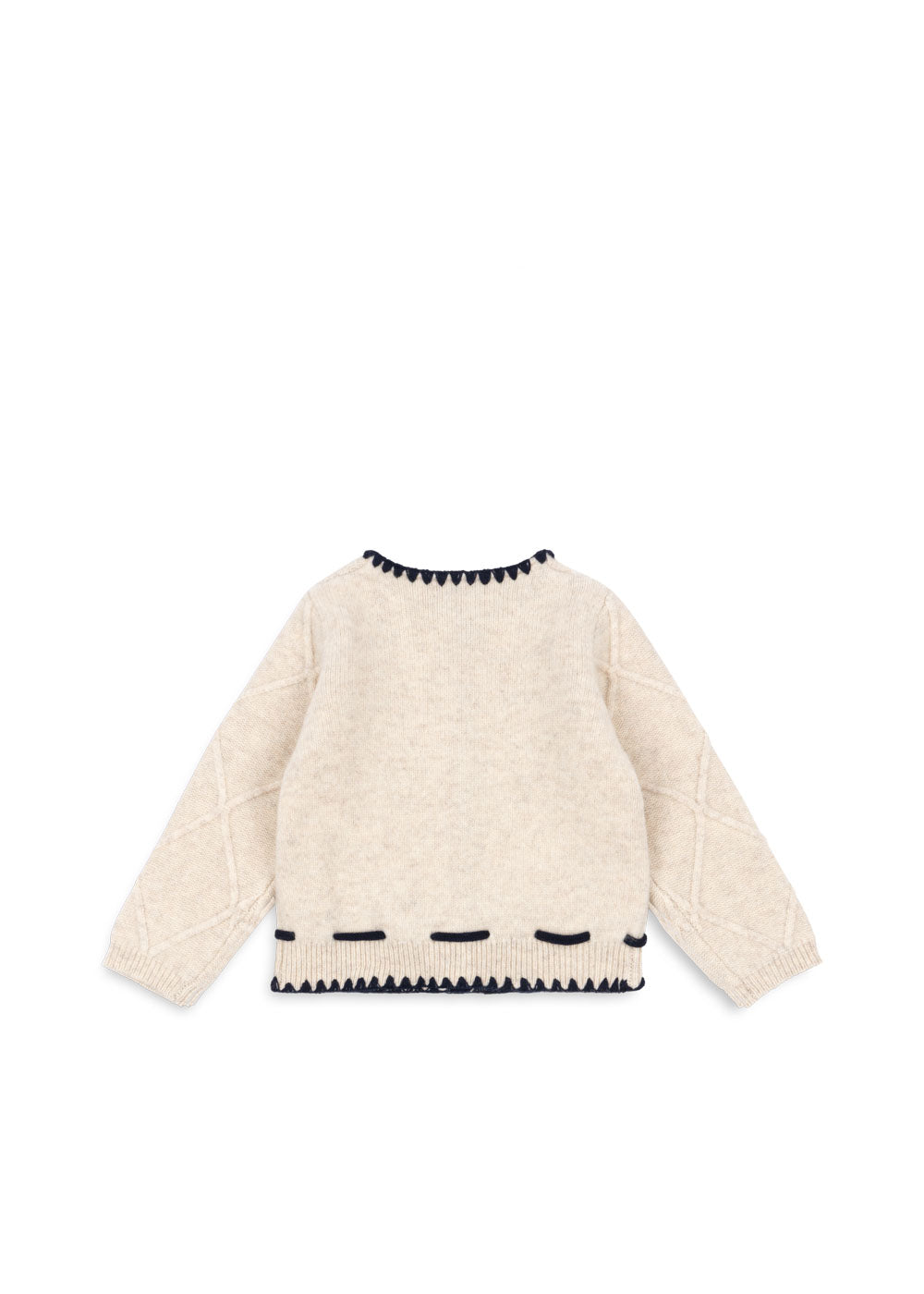 [Konges slojd] Iska Cardigan - Tap Shoe