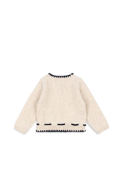 [Konges slojd] Iska Cardigan - Tap Shoe