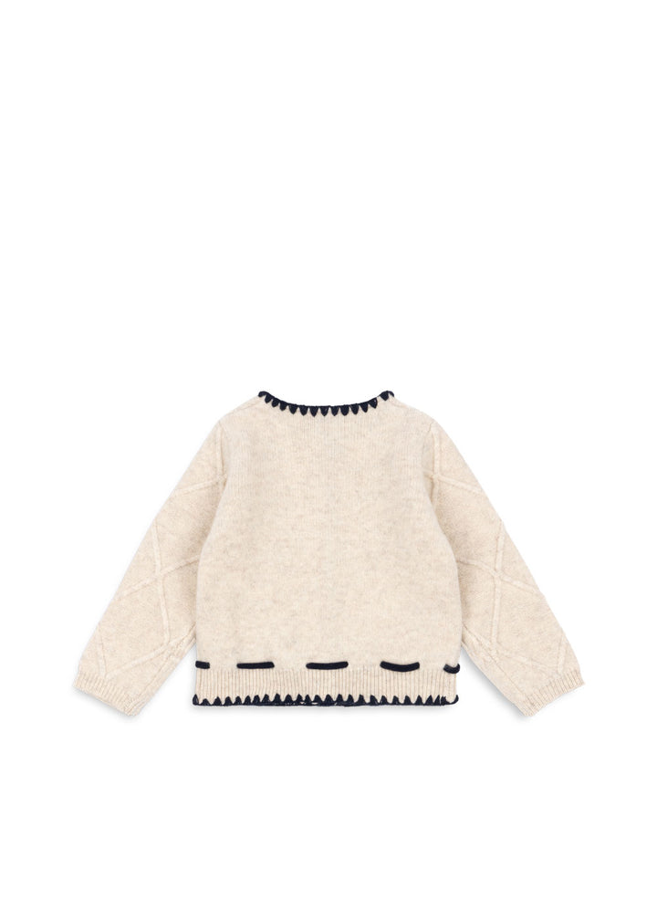 [Konges slojd] Iska Cardigan - Tap Shoe