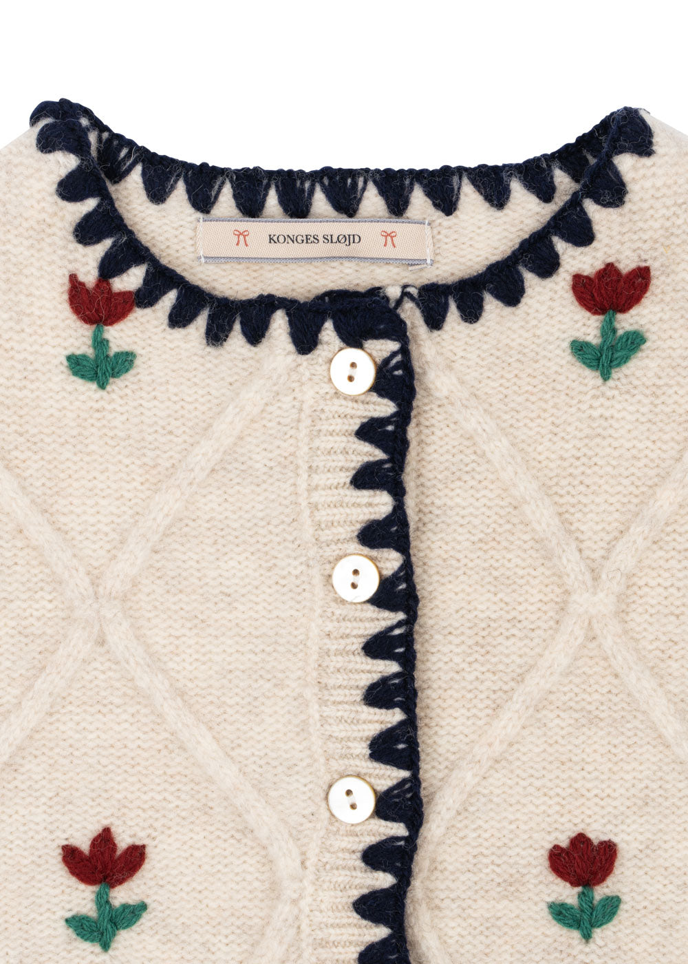 [Konges slojd] Iska Cardigan - Tap Shoe