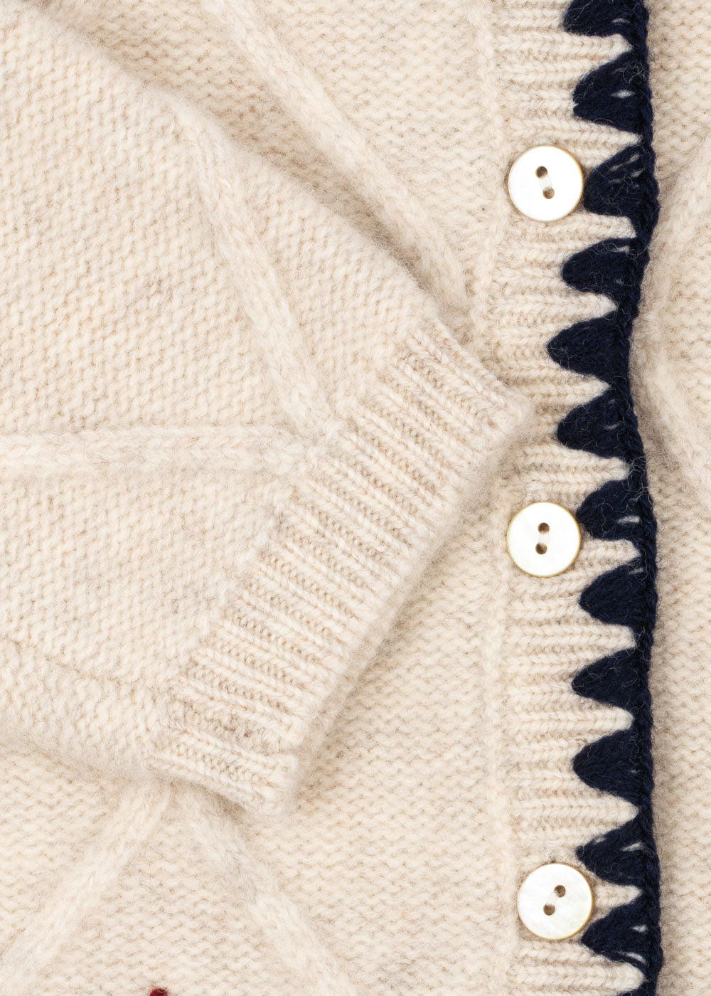 [Konges slojd] Iska Cardigan - Tap Shoe