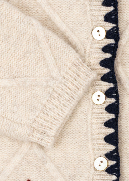 [Konges slojd] Iska Cardigan - Tap Shoe