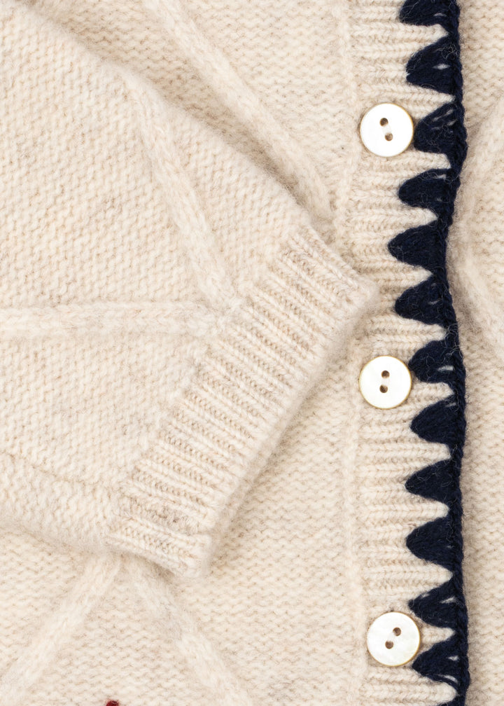 [Konges slojd] Iska Cardigan - Tap Shoe