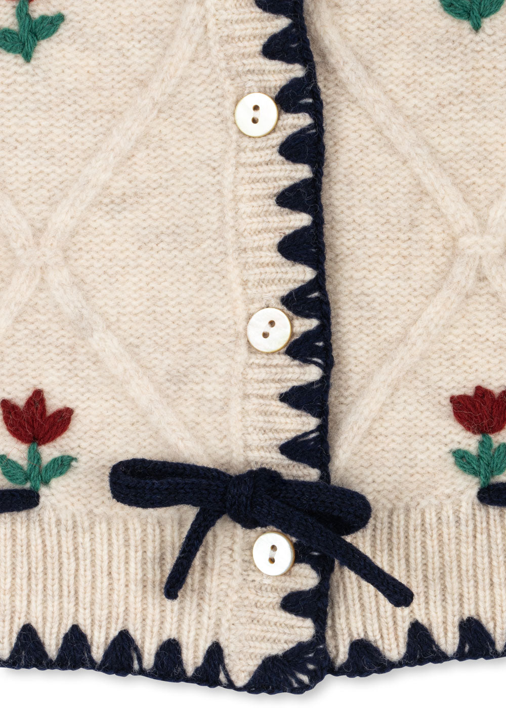[Konges slojd] Iska Cardigan - Tap Shoe