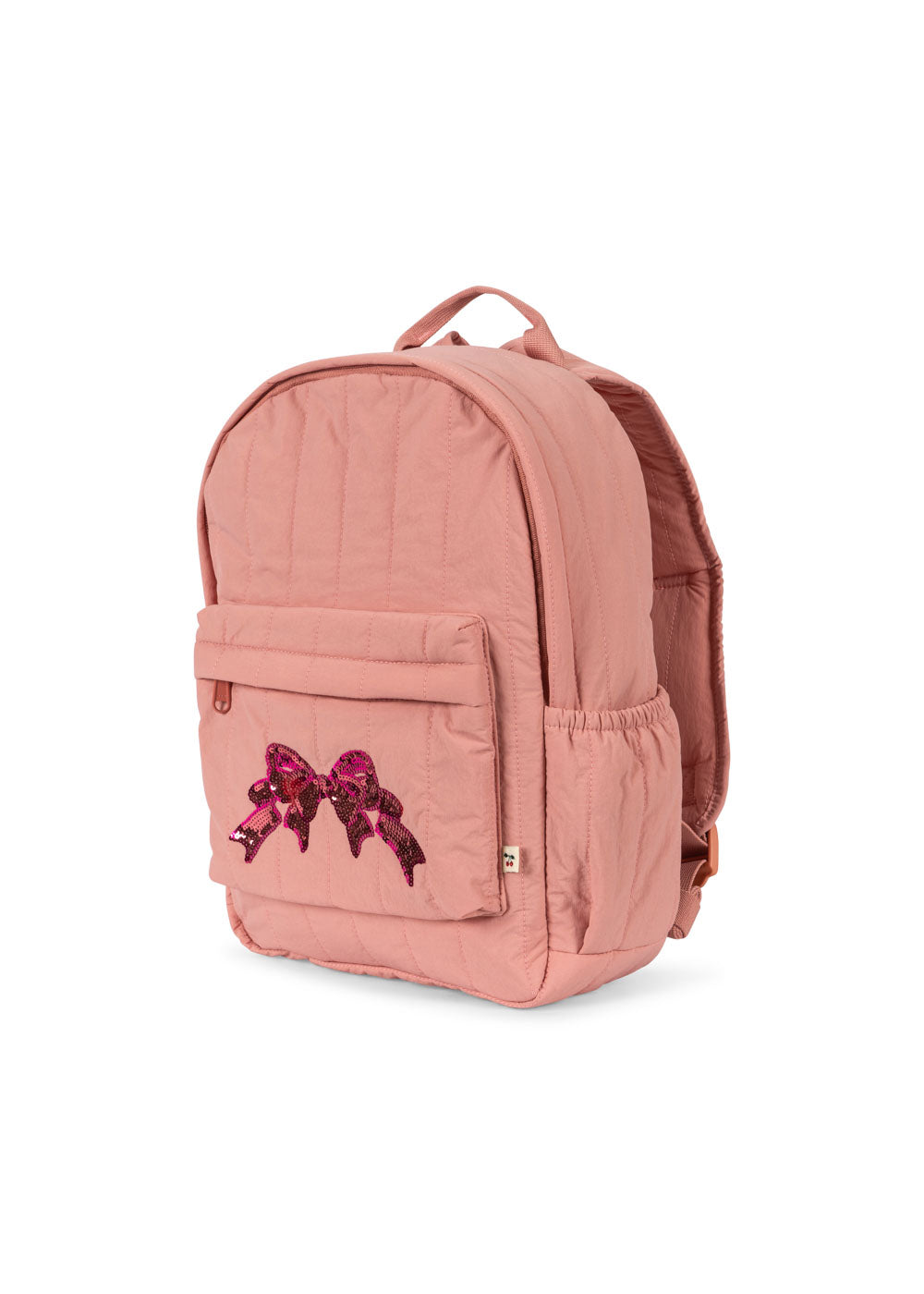 [11월10일 출고예정]
[Konges slojd] Juno Quilted Sequin Backpack - Rose